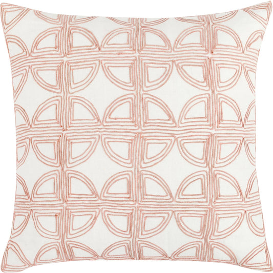 Baia Embroidered Belgian Linen Throw Pillow by Villa by Classic Home. Made from 100% belgian flax linen in a unique style.