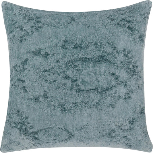 Doolin Chenille Blend Throw Pillow by Villa by Classic Home in blue. Made from 45% viscose, 31% cotton, 24% polyester in a unique style.