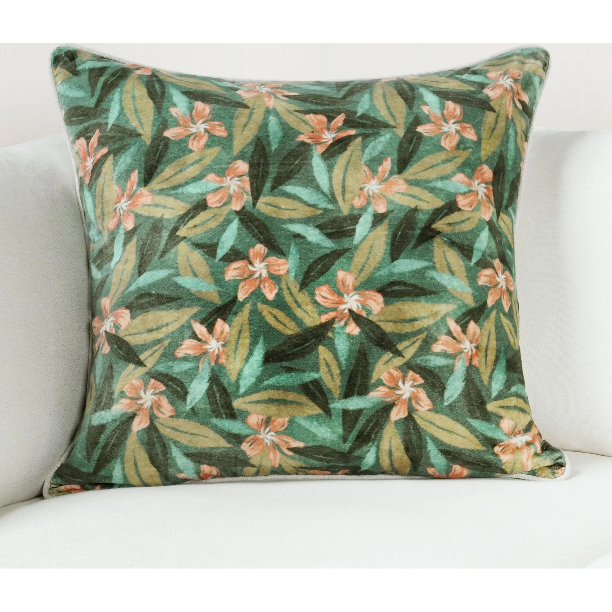 Lamia Throw Pillow by Villa by Classic Home. Made from 100% cotton velvet in a eclectic & global style.