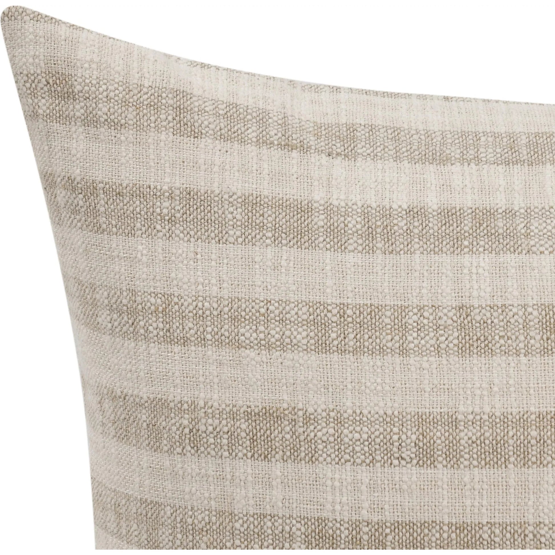Linna Linen Blend Fabric Throw Pillow by Villa by Classic Home. Made from 60% cotton, 40% linen in a transitional style.