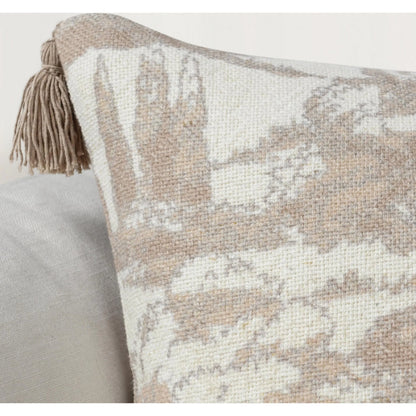 Stonework Cotton Linen Blend Throw Pillow by Villa by Classic Home. Made from 60% linen, 40% cotton in a traditional style.