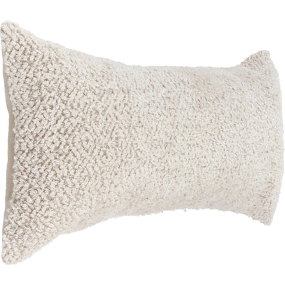 Maris Cotton Linen Blend Throw Pillow by Villa by Classic Home in ivory. Made from 50% cotton, 50% linen in a transitional style.