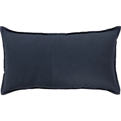 Mulberry Denim Sham by Villa by Classic Home. Made from 70% linen, 30% cotton, 100% cotton back in a unique style.
