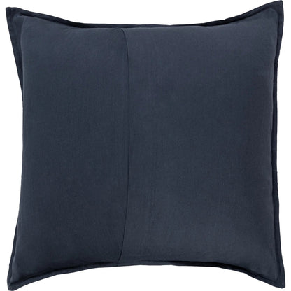 Mulberry Denim Sham by Villa by Classic Home. Made from 70% linen, 30% cotton, 100% cotton back in a unique style.