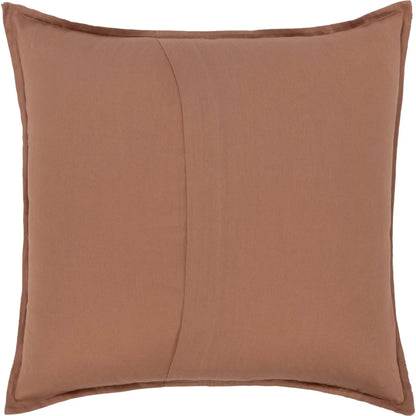 Mulberry Denim Sham by Villa by Classic Home. Made from 70% linen, 30% cotton, 100% cotton back in a unique style.