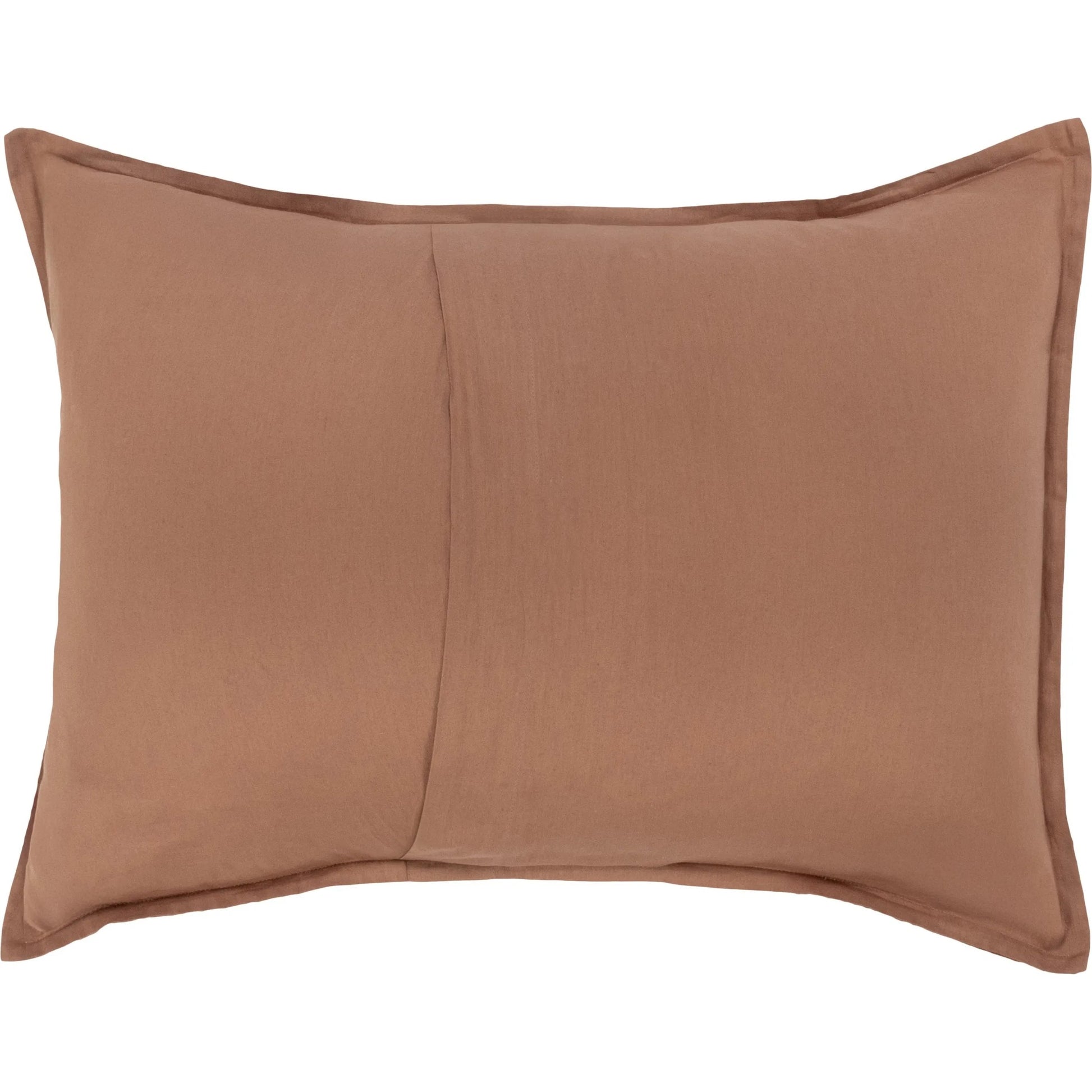 Mulberry Denim Sham by Villa by Classic Home. Made from 70% linen, 30% cotton, 100% cotton back in a unique style.