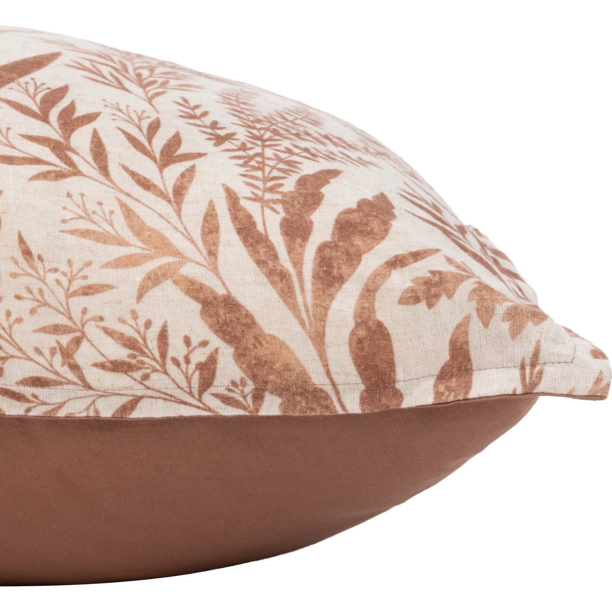 Mulberry Denim Sham by Villa by Classic Home. Made from 70% linen, 30% cotton, 100% cotton back in a unique style.