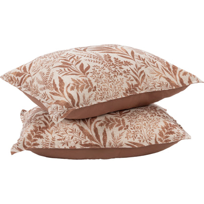 Mulberry Denim Sham by Villa by Classic Home. Made from 70% linen, 30% cotton, 100% cotton back in a unique style.