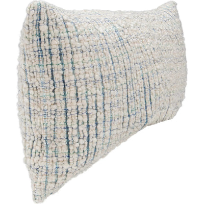 Trona Cotton Fabric Throw Pillow by Villa by Classic Home in ivory. Made from unique in a unique style.
