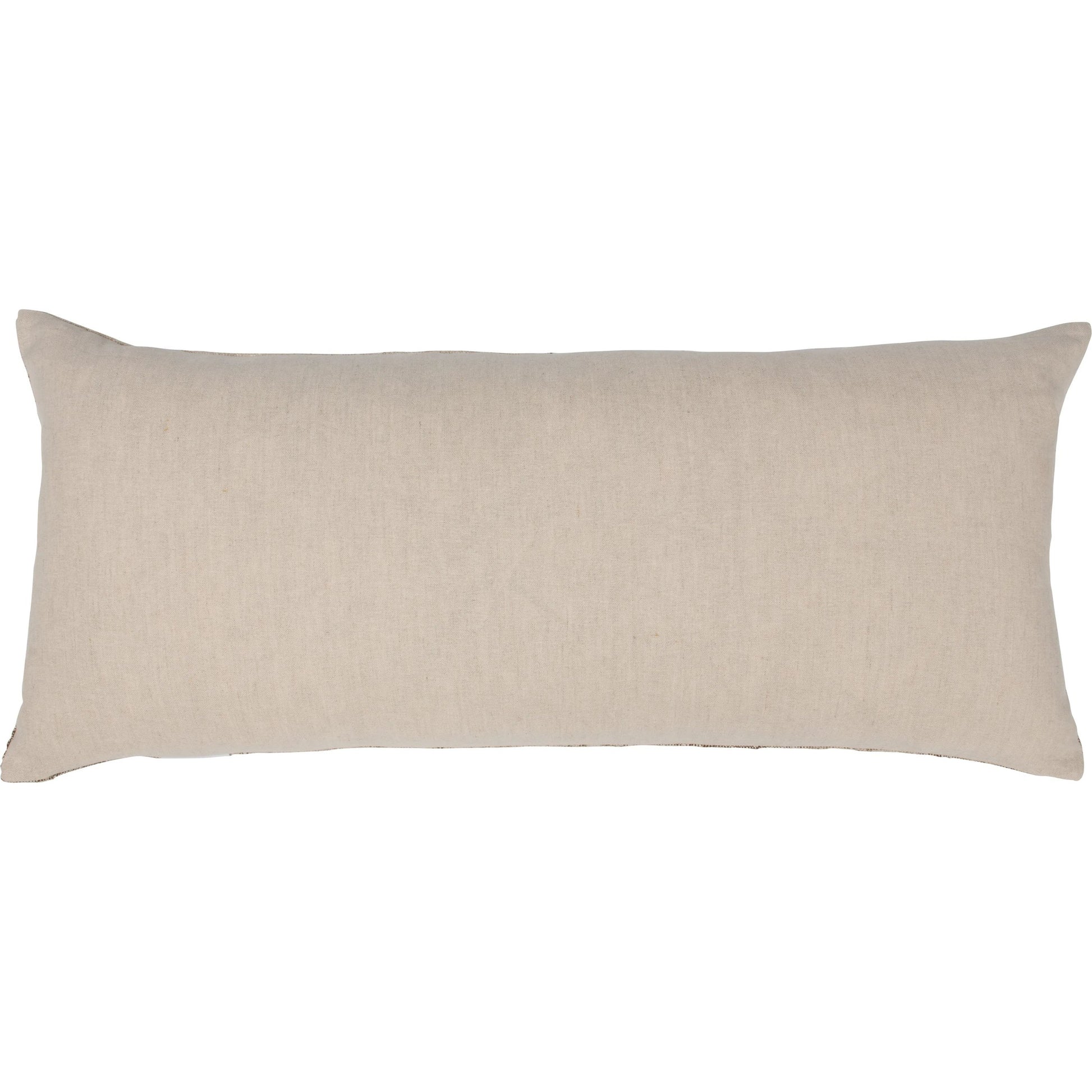 Beryl Linen Blend Fabric Throw Pillow by Villa by Classic Home in cocoa brown. Made from unique in a unique style.