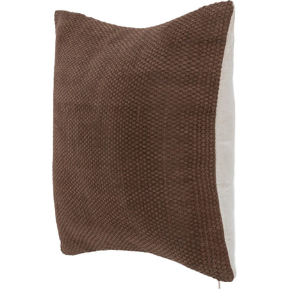 Bassinet Suede Leather Throw Pillow by Villa by Classic Home. Made from 100% genuine suede leather, cotton, linen blend back in a unique style.