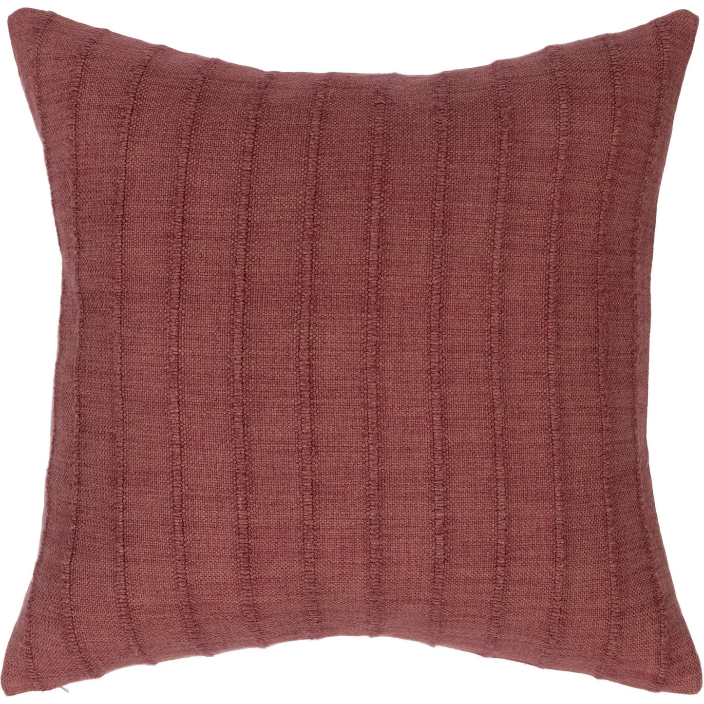 001 SI-2533315 | Primary Silo | Hendri Cotton Blend Throw Pillow by Villa by Classic Home in red. Made from 50% cotton, 50% viscose in a unique style.