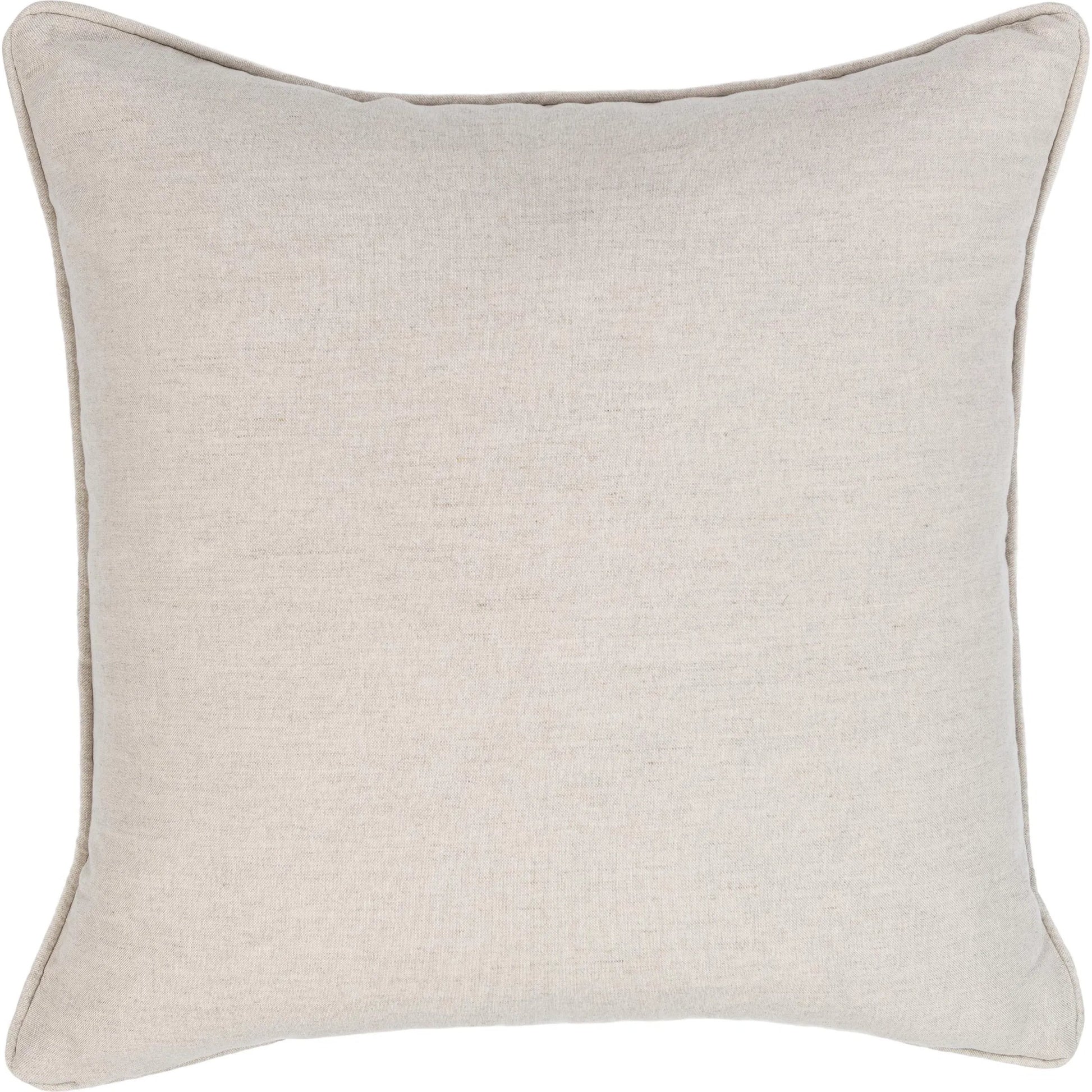 Fairmont Fabric Blend Throw Pillow by Villa by Classic Home in multicolor. Made from 64% viscose, 20% cotton, 16% polyester, 50% cotton, 50% linen back in a unique style.