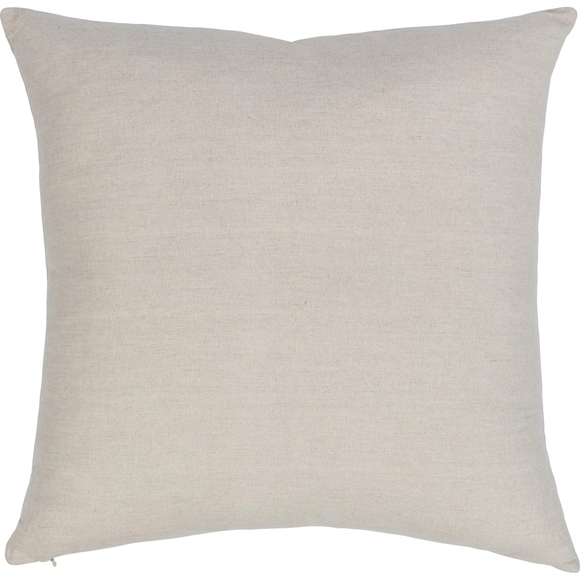 Corbin Cotton Blend Throw Pillow by Villa by Classic Home. Made from 50% cotton, 50% linen, cotton velvet applique in a unique style.