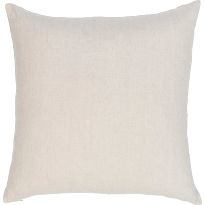 Corbin Cotton Blend Throw Pillow by Villa by Classic Home. Made from 50% cotton, 50% linen, cotton velvet applique in a unique style.