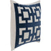 Corbin Cotton Blend Throw Pillow by Villa by Classic Home. Made from 50% cotton, 50% linen, cotton velvet applique in a unique style.