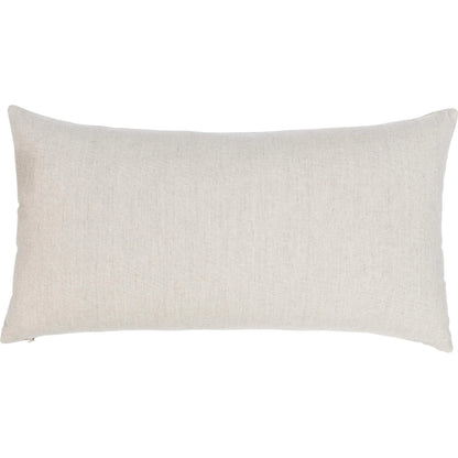 Corbin Cotton Blend Throw Pillow by Villa by Classic Home. Made from 50% cotton, 50% linen, cotton velvet applique in a unique style.