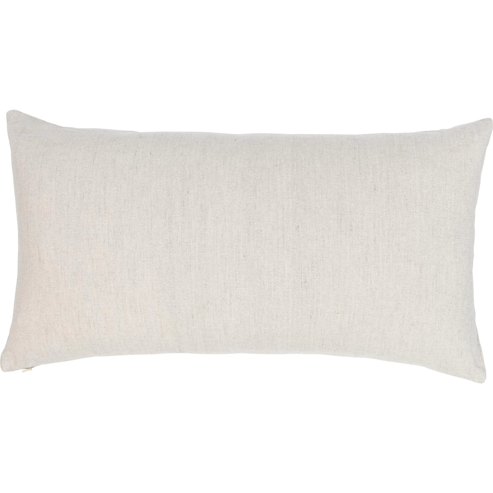 Corbin Cotton Blend Throw Pillow by Villa by Classic Home. Made from 50% cotton, 50% linen, cotton velvet applique in a unique style.