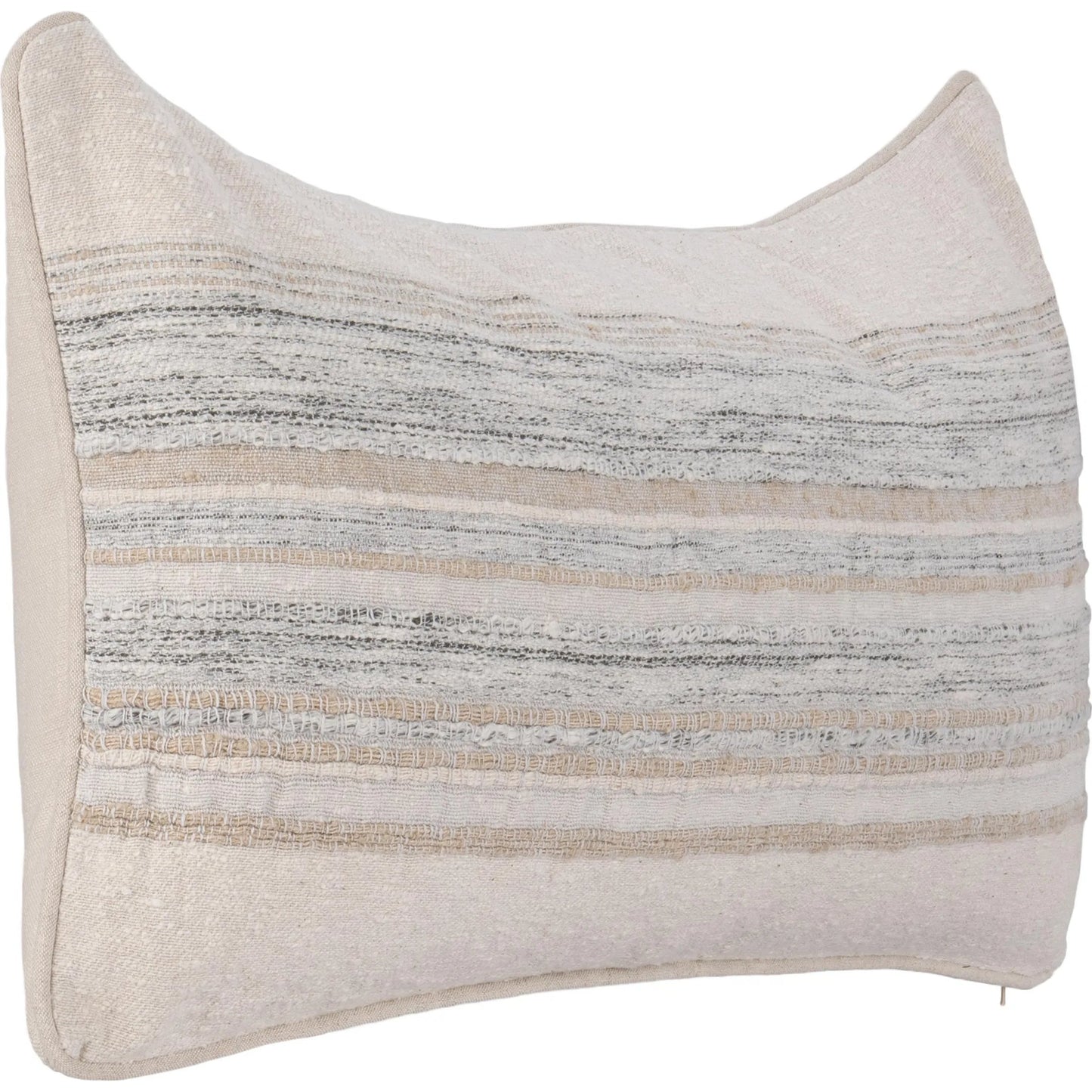 004 SI-2533458 | Additional Silo | Rockport Cotton Fabric Throw Pillow by Villa by Classic Home in ivory. Made from 100% cotton in a unique style.
