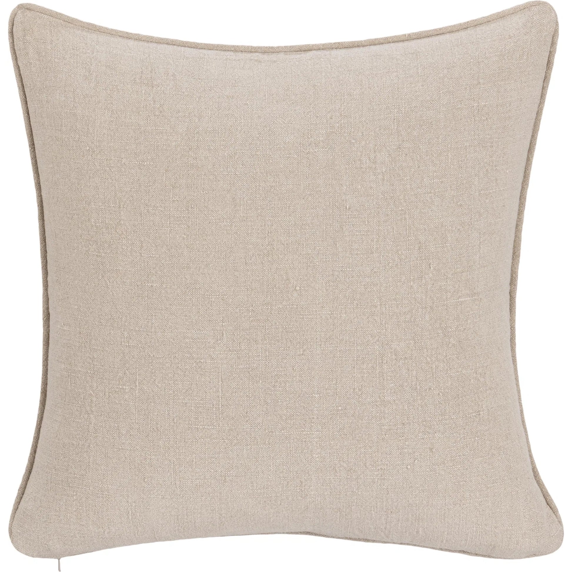 Bedford Linen Fabric Throw Pillow by Villa by Classic Home. Made from 100% linen in a unique style.