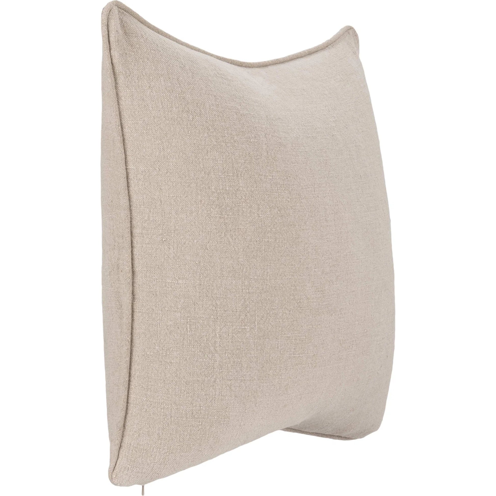 Bedford Linen Fabric Throw Pillow by Villa by Classic Home. Made from 100% linen in a unique style.