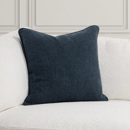 Bedford Linen Fabric Throw Pillow by Villa by Classic Home. Made from 100% linen in a unique style.