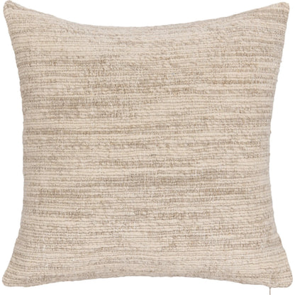 Wharf Linen Blend Throw Pillow by Villa by Classic Home in beige. Made from 70% linen, 30% wool in a unique style.