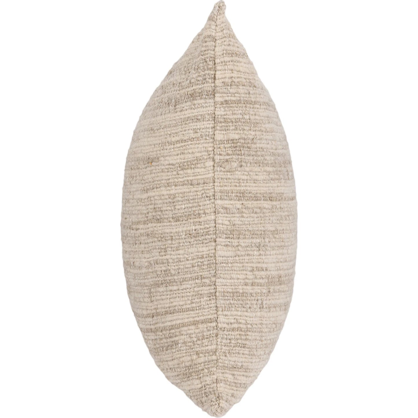 004 SI-2533420 | Additional Silo | Wharf Linen Blend Throw Pillow by Villa by Classic Home in beige. Made from 70% linen, 30% wool in a unique style.