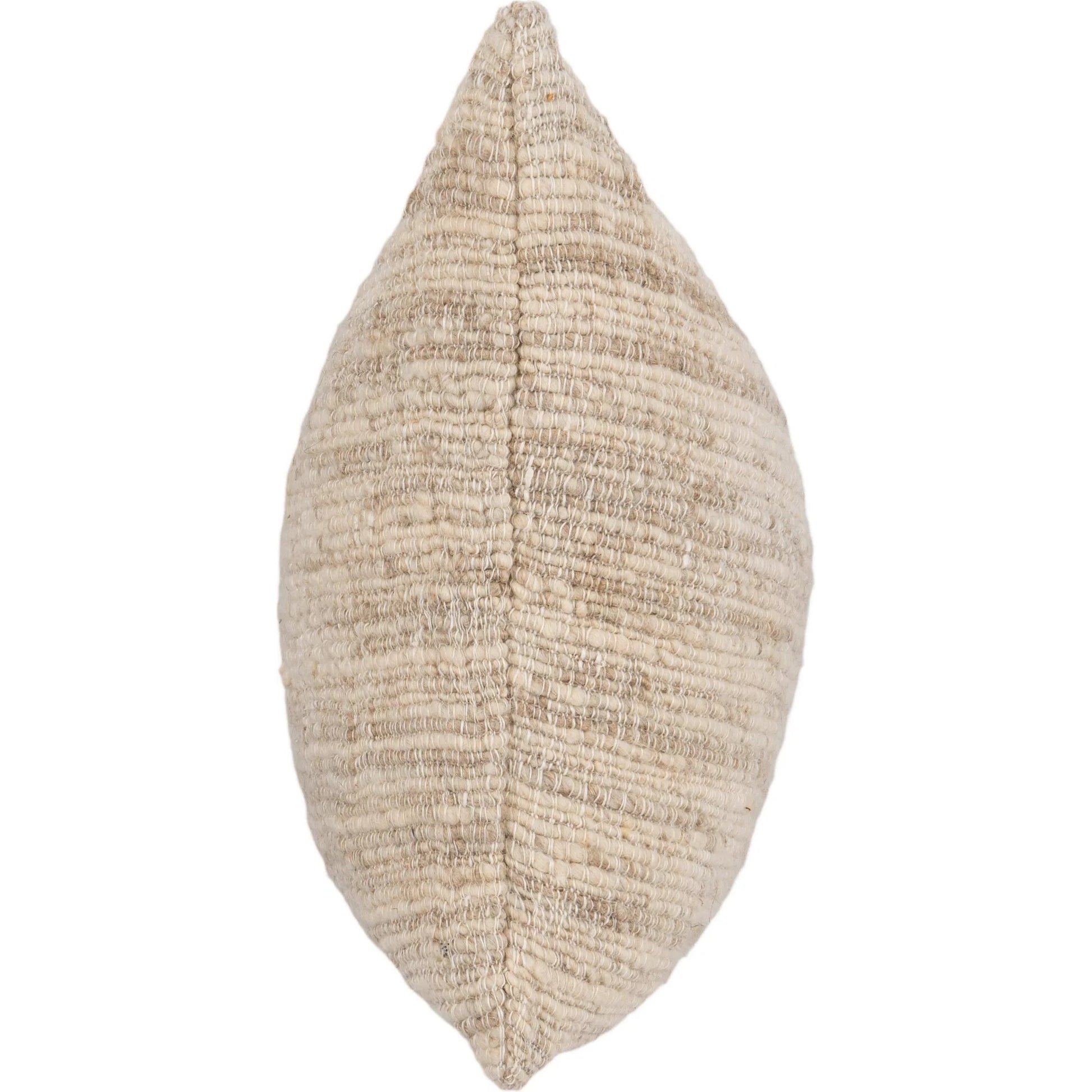 Wharf Linen Blend Throw Pillow by Villa by Classic Home in beige. Made from 70% linen, 30% wool in a unique style.
