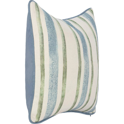 Harbor Linen Twill Throw Pillow by Villa by Classic Home in ivory. Made from 100% linen twill in a unique style.