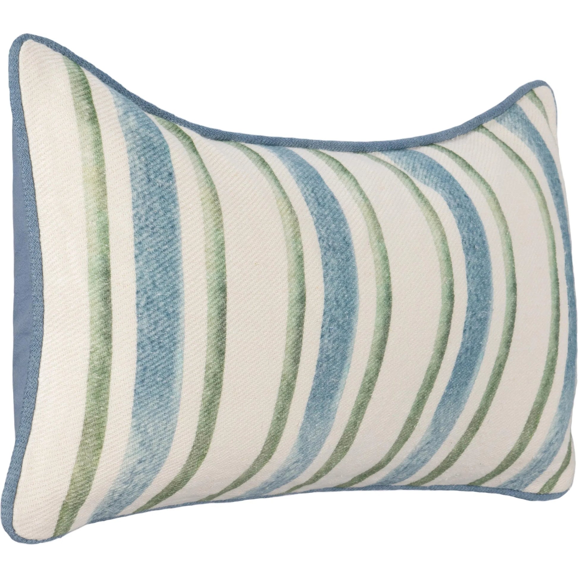 Harbor Linen Twill Throw Pillow by Villa by Classic Home in ivory. Made from 100% linen twill in a unique style.