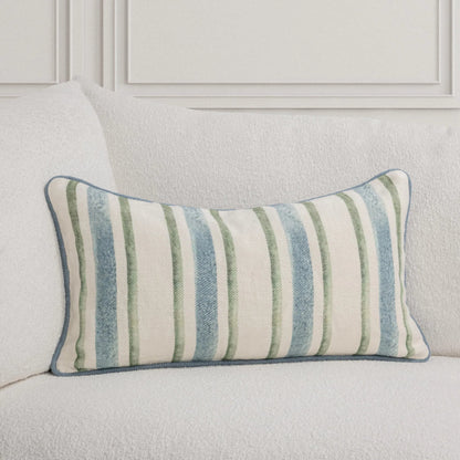Harbor Linen Twill Throw Pillow by Villa by Classic Home in ivory. Made from 100% linen twill in a unique style.