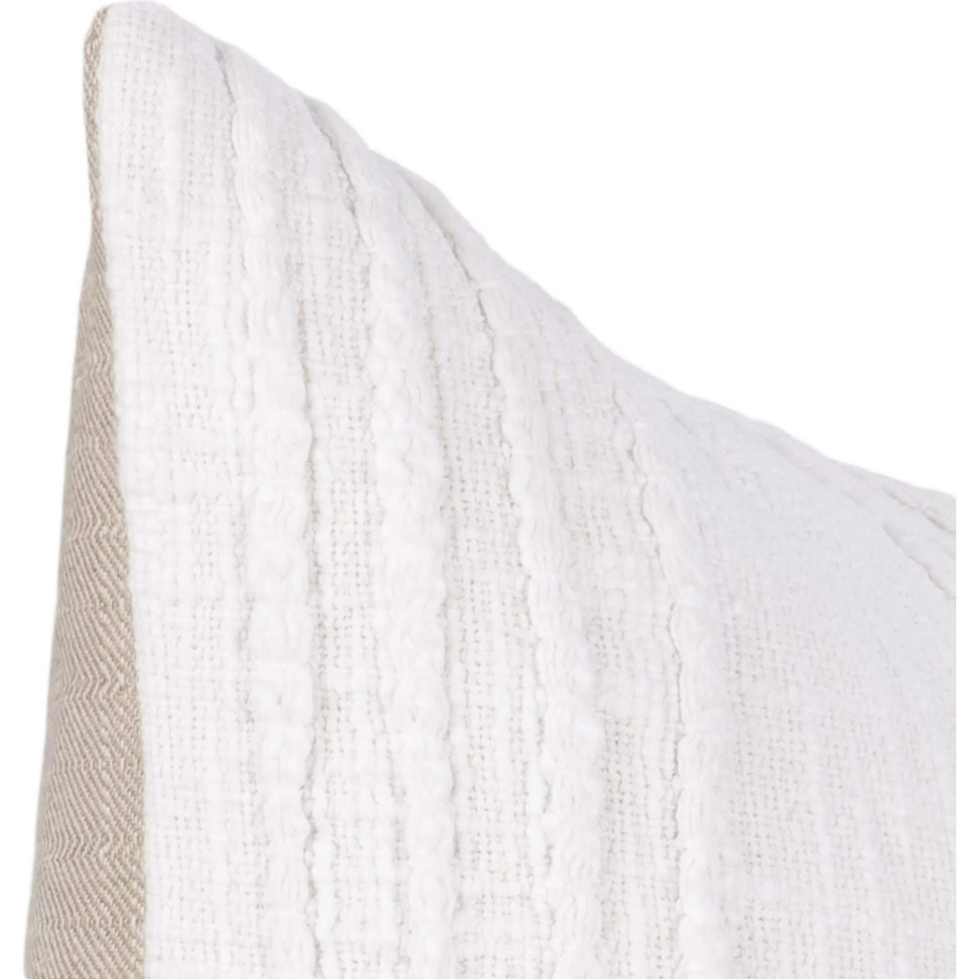 Hannah Cotton Fabric Throw Pillow by Villa by Classic Home. Made from 100% cotton in a unique style.