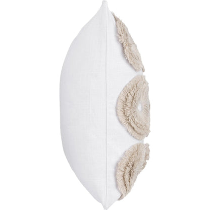 Halston Cotton Linen Blend Throw Pillow by Villa by Classic Home. Made from unique in a eclectic & global style.