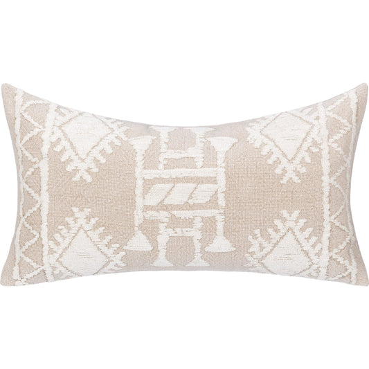 Abbey Linen Blend Throw Pillow by Villa by Classic Home. Made from 40% cotton, 60% linen, solid back in a unique style.