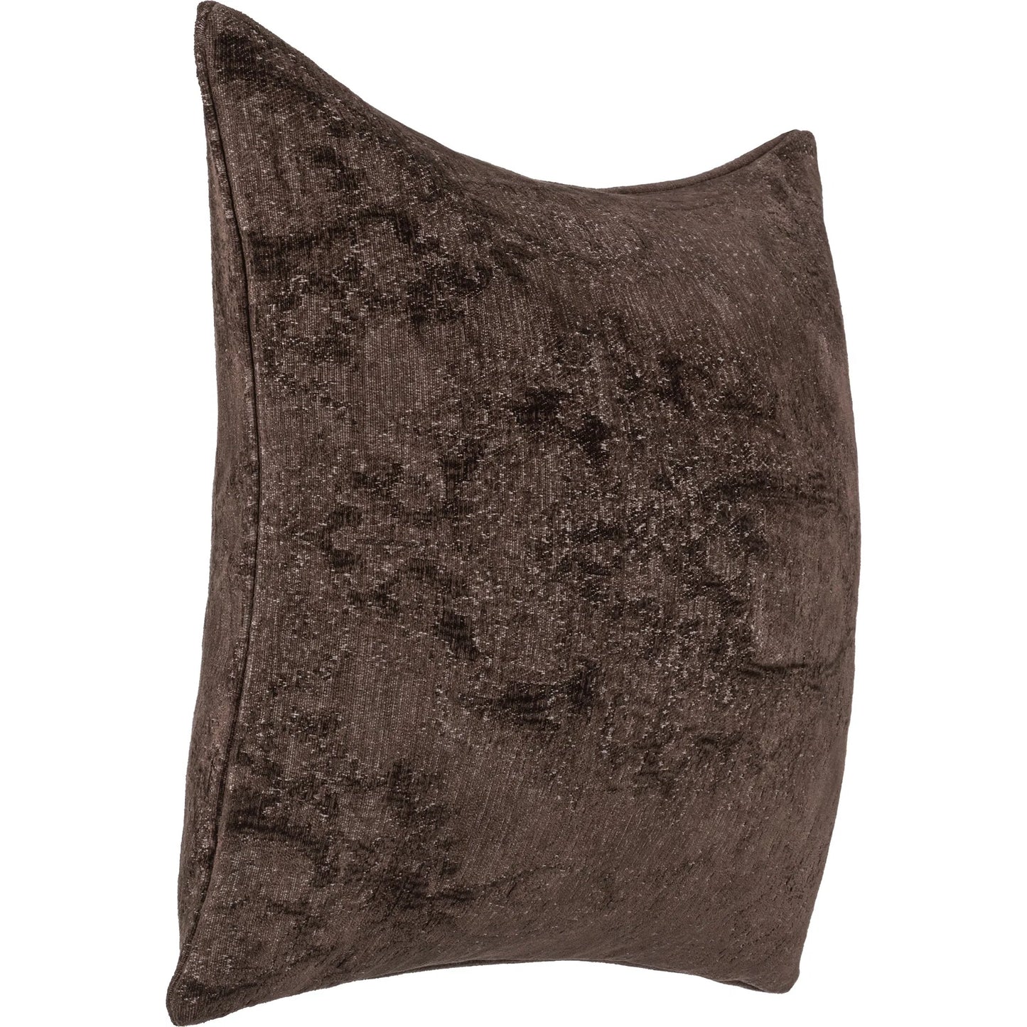 001 SI-2533306 | Primary Silo | Doolin Chenille Blend Throw Pillow by Villa by Classic Home in brown. Made from 45% viscose, 31% cotton, 24% polyester in a unique style.
