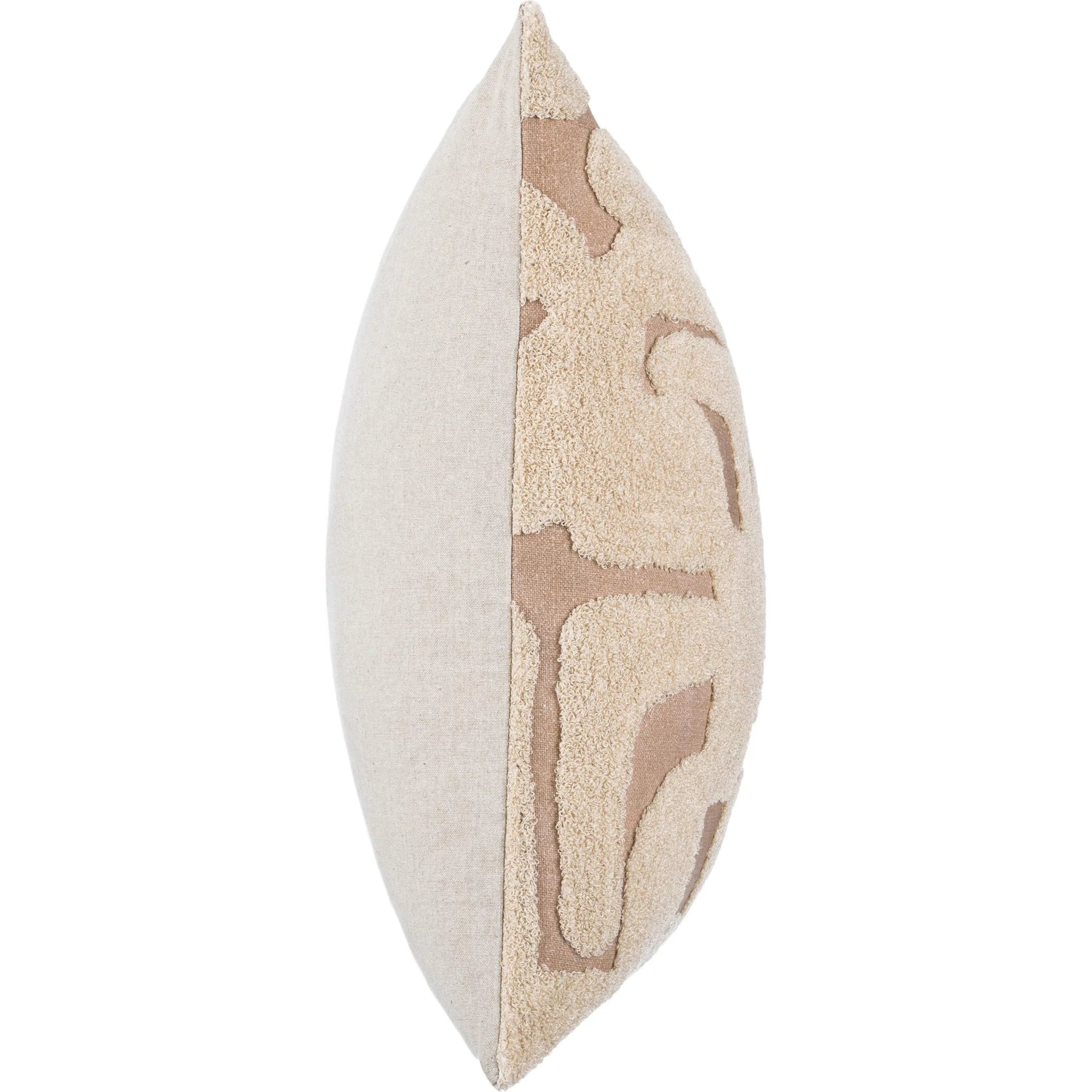 Austen Cotton Throw Pillow by Villa by Classic Home in caramel. Made from 100% cotton in a unique style.