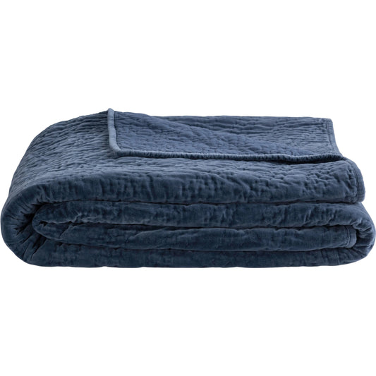 Elms Velvet Cotton Blend Quilt by Villa by Classic Home. Made from 80% cotton, 20% polyester in a unique style.