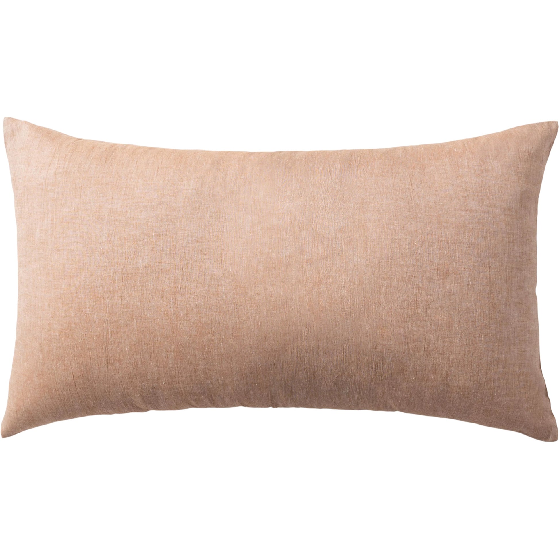 Jayson Clay Linen Cashmere Throw Pillow by Villa by Classic Home in clay. Made from 70% linen, 25% cotton, 5% cashmere in a unique style.