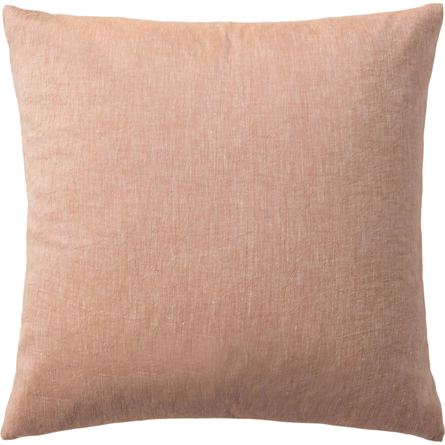 001 SI-2537943 | Primary Silo | Jayson Clay Linen Cashmere Throw Pillow by Villa by Classic Home in clay. Made from 70% linen, 25% cotton, 5% cashmere in a unique style.
