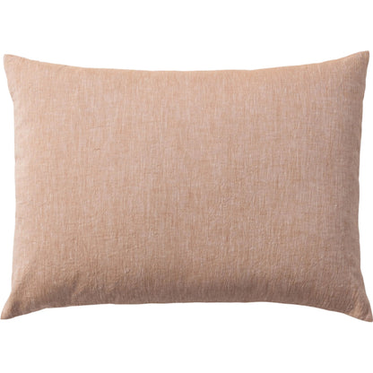 Jayson Clay Linen Cashmere Throw Pillow by Villa by Classic Home in clay. Made from 70% linen, 25% cotton, 5% cashmere in a unique style.