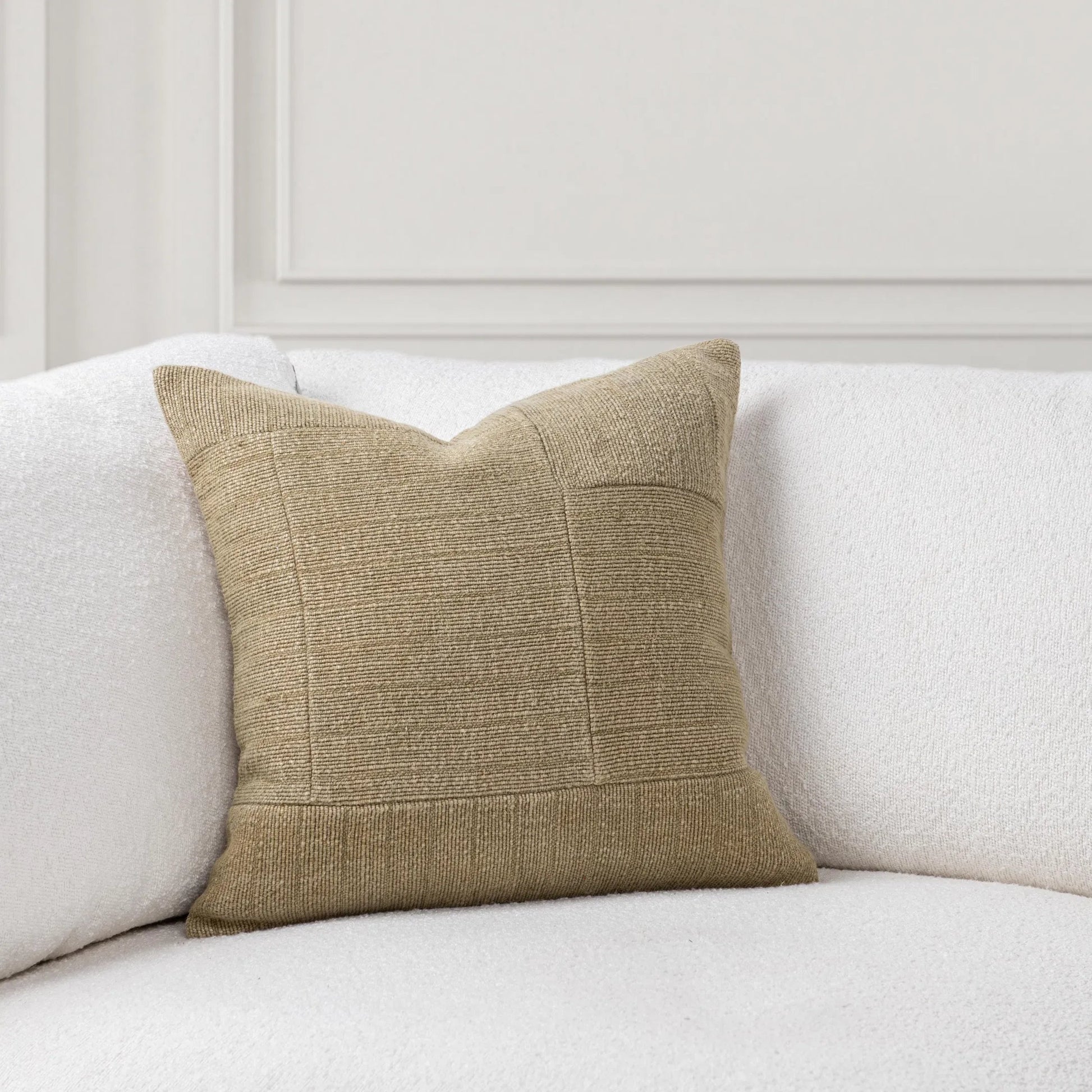Moksha Linen Blend Throw Pillow by Villa by Classic Home. Made from 100% linen in a unique style.