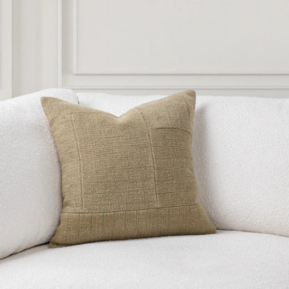 Moksha Linen Blend Throw Pillow by Villa by Classic Home. Made from 100% linen in a unique style.