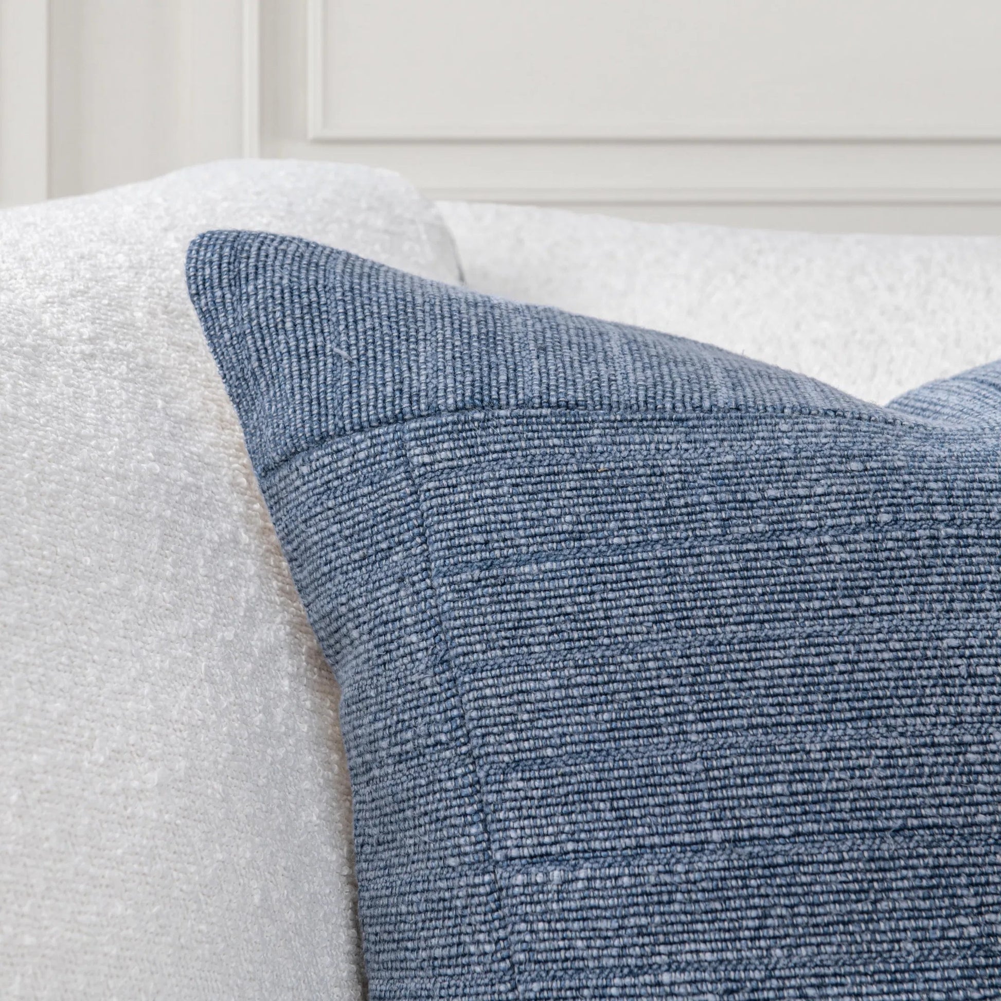 Moksha Linen Blend Throw Pillow by Villa by Classic Home. Made from 100% linen in a unique style.