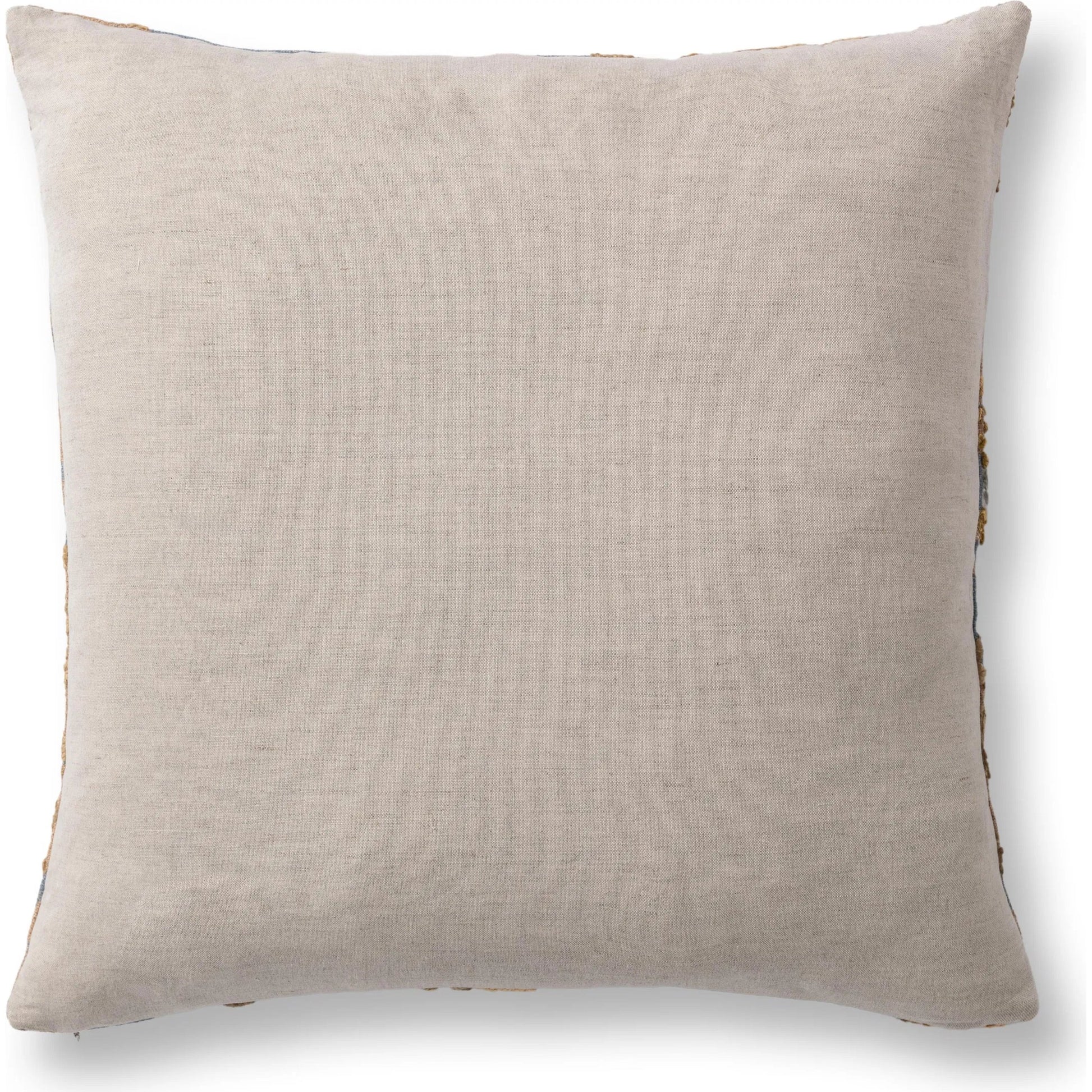 Anika Linen Blend Embroidered Throw Pillow by Villa by Classic Home. Made from 38% linen, 40% cotton, 10% lyocell, 12% acrylic in a unique style.
