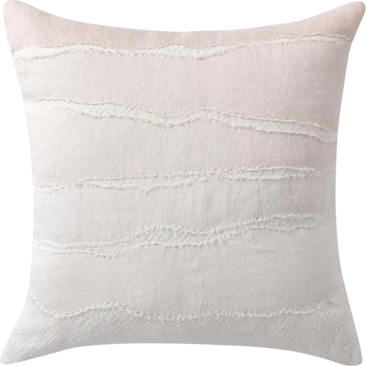 007 SI-2537952 | Primary Silo | Bikram Linen Blend Throw Pillow by Villa by Classic Home in ivory, natural. Made from 60% linen, 40% cotton in a unique style.