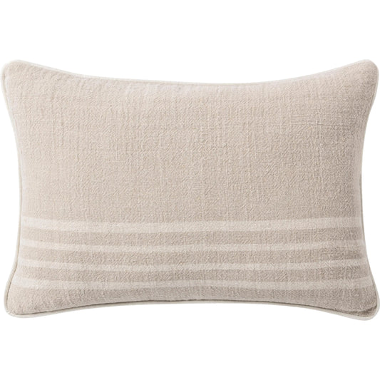 Newport Linen Fabric Throw Pillow by Villa by Classic Home. Made from 100% linen in a unique style.