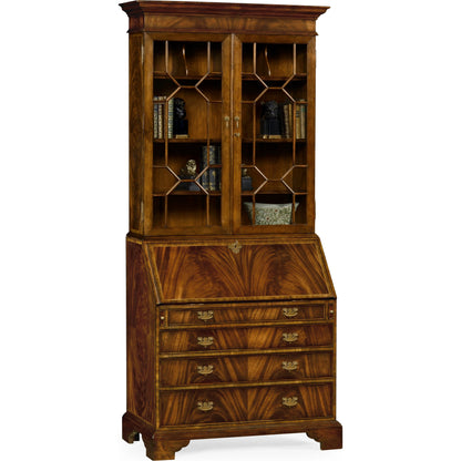 Buckingham Georgian Mahogany Secretary by Jonathan Charles. Made from unique in a cottage & farmhouse style.