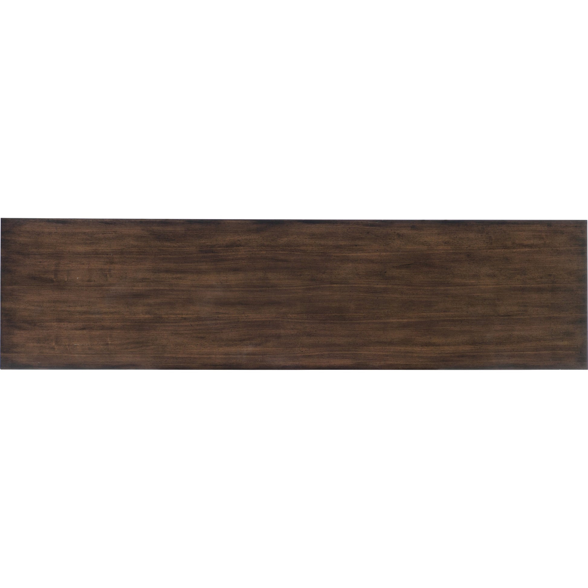 Alpine Credenza by Hooker Furniture in walnut. Made from walnut veneers in a modern style.