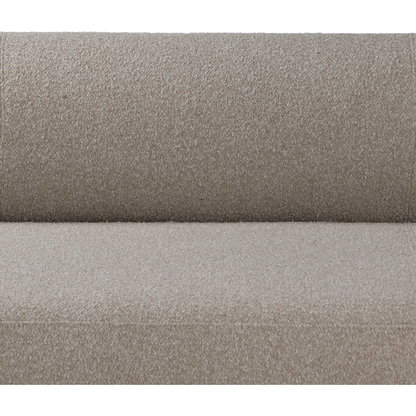009 SI-2445182 | Closeup | Augustine Sofa by World Interiors in gray. Made from birch wood metal bouclet fabric, polyester, acrylic blend in a transitional style.